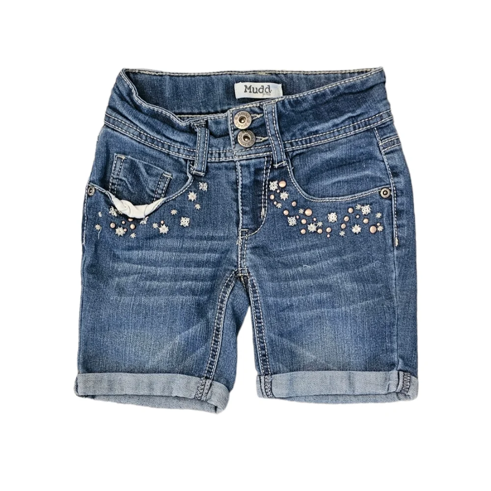Mudd Jeans Set of two Jeans shorts Size 6 - Picture 6 of 12